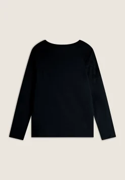 Freddy T-shirt donna manica lunga con inserti paisley-Donna Ginnastica|T-shirts