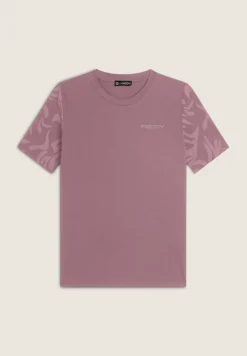 Freddy T-shirt donna regular fit con dettagli floreali-Donna Pilates|Ginnastica
