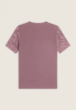 Freddy T-shirt donna regular fit con dettagli floreali-Donna Pilates|Ginnastica