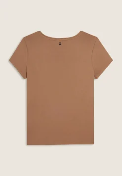 Freddy T-shirt donna stampa animalier e strass-Donna T-shirts
