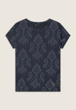 Freddy T-shirt floreale in jersey con maniche a kimono-Donna Pilates|Ginnastica