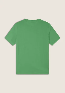 Freddy T-shirt girocollo con grafica dorata e perline-Donna Padel|Pilates