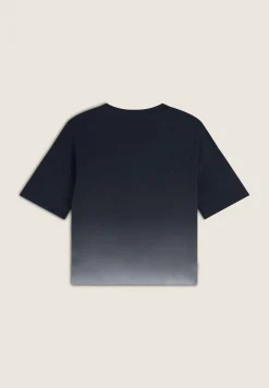 Freddy T-shirt girocollo corta in jersey dégradé-Donna T-shirts