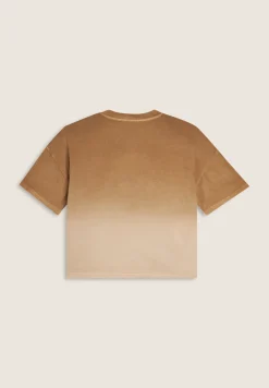 Freddy T-shirt girocollo corta in jersey dégradé-Donna T-shirts