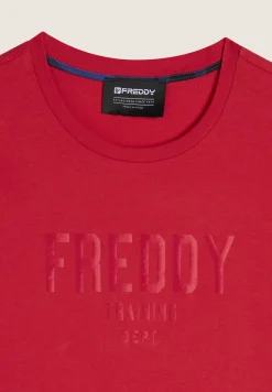 Freddy T-shirt in Cotone con Stampa frontale in tono colore-Uomo T-shirts E Polo