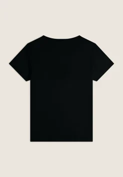 Freddy T-shirt in cotone Supima con logo e borchiette-Donna T-shirts