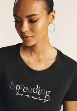 Freddy T-shirt in cotone Supima con stampa Spreading Love-Donna T-shirts
