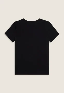 Freddy T-shirt in jersey con logo oro chiaro sul fronte-Donna Pilates|Ginnastica