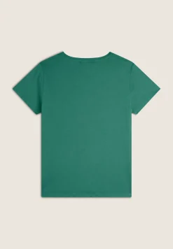 Freddy T-shirt in jersey leggero con grafica floreale-Donna Pilates|Ginnastica