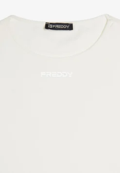 Freddy T-shirt in jersey leggero elasticizzato-Donna T-shirts