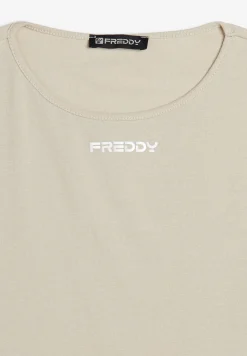 Freddy T-shirt in jersey leggero elasticizzato-Donna T-shirts