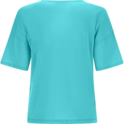 Freddy T-shirt in jersey leggero con patch fenicottero in tono-Donna T-shirts