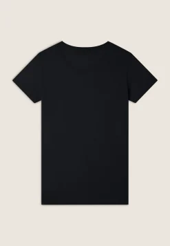 Freddy T-Shirt in jersey modal con Logo Strass-Donna T-shirts