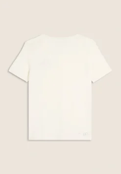 Freddy T-Shirt in jersey modal con Logo FY e Dettagli in Strass-Donna T-shirts