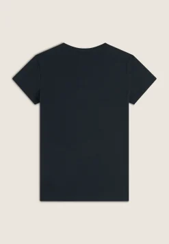 Freddy T-shirt in jersey stretch con grafica bicolore-Donna Padel|Pilates