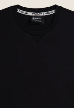 Freddy T-shirt manica lunga con polsini-Uomo T-shirts E Polo