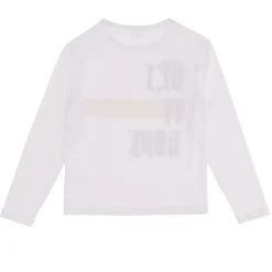 Freddy T-shirt manica lunga e stampa decorata con maxi paillettes- T-shirts