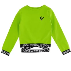 Freddy T-shirt manica lunga fondo con elastico jaquard logato- Felpe