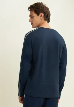 Freddy T-shirt manica lunga in jersey con cuciture a contrasto-Uomo T-shirts E Polo