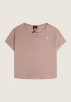 Freddy T-shirt maniche a kimono con stampa fantasia sul retro-Donna T-shirts