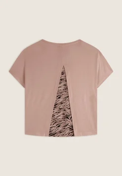 Freddy T-shirt maniche a kimono con stampa fantasia sul retro-Donna T-shirts