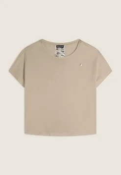 Freddy T-shirt maniche a kimono con stampa fantasia sul retro-Donna T-shirts
