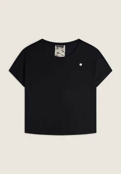 Freddy T-shirt maniche a kimono con stampa fantasia sul retro-Donna T-shirts