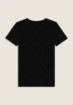 Freddy T-shirt raglan con inserto geometrico-Donna Ginnastica|T-shirts