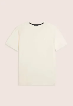 Freddy T-shirt regular con spalle raglan e doppia stampa lucida-Uomo T-shirts E Polo