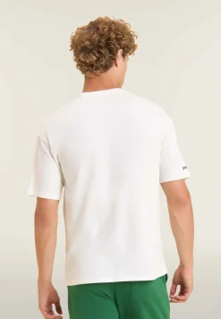 Freddy T-shirt regular con stampe lucide e dettagli tono su tono-Uomo T-shirts E Polo