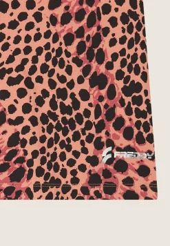 Freddy T-shirt regular fit in jersey animalier-Donna T-shirts