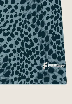 Freddy T-shirt regular fit in jersey animalier-Donna T-shirts