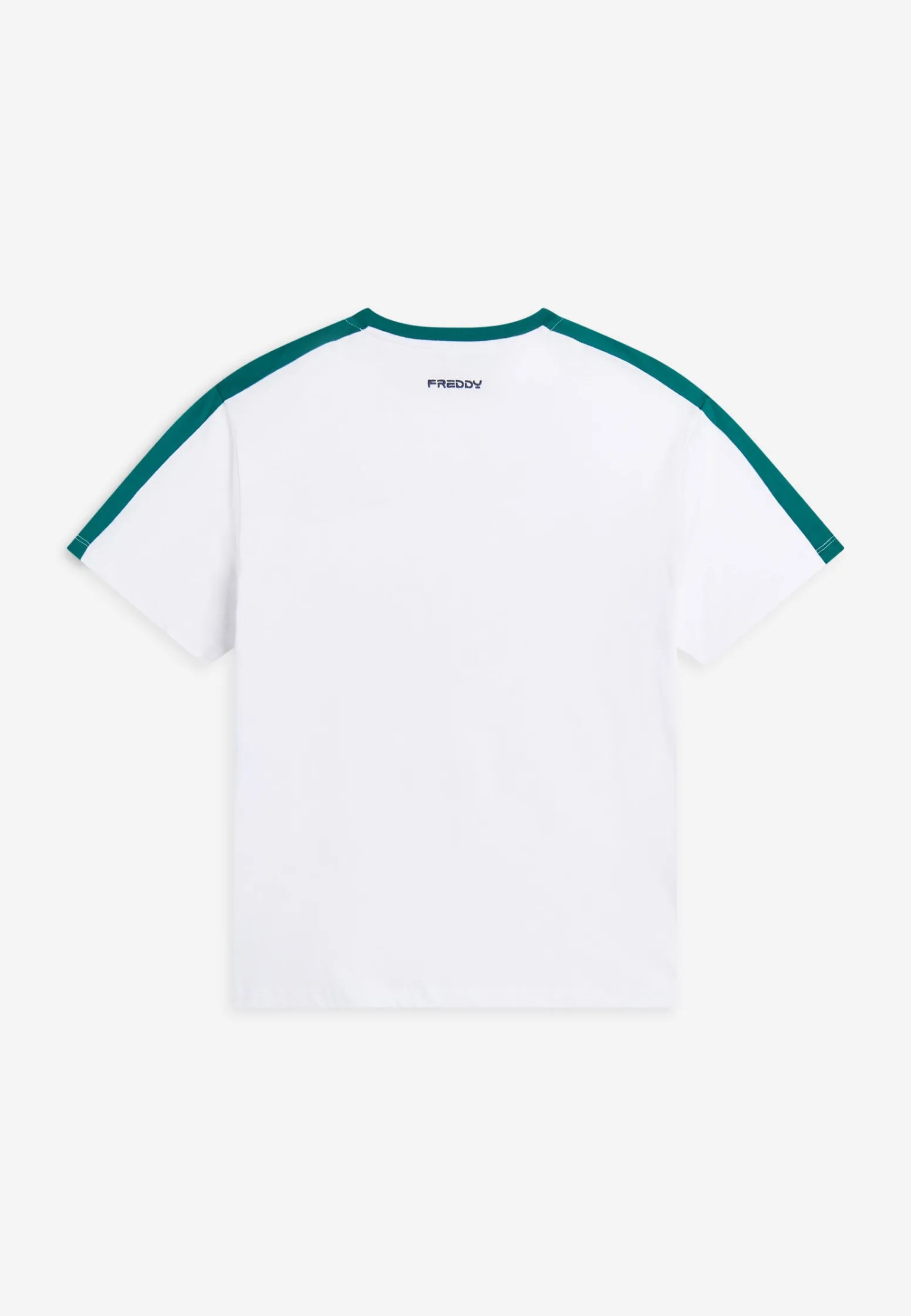 Freddy T-shirt uomo con dettagli a contrasto e logo stile college-Uomo T-shirts E Polo