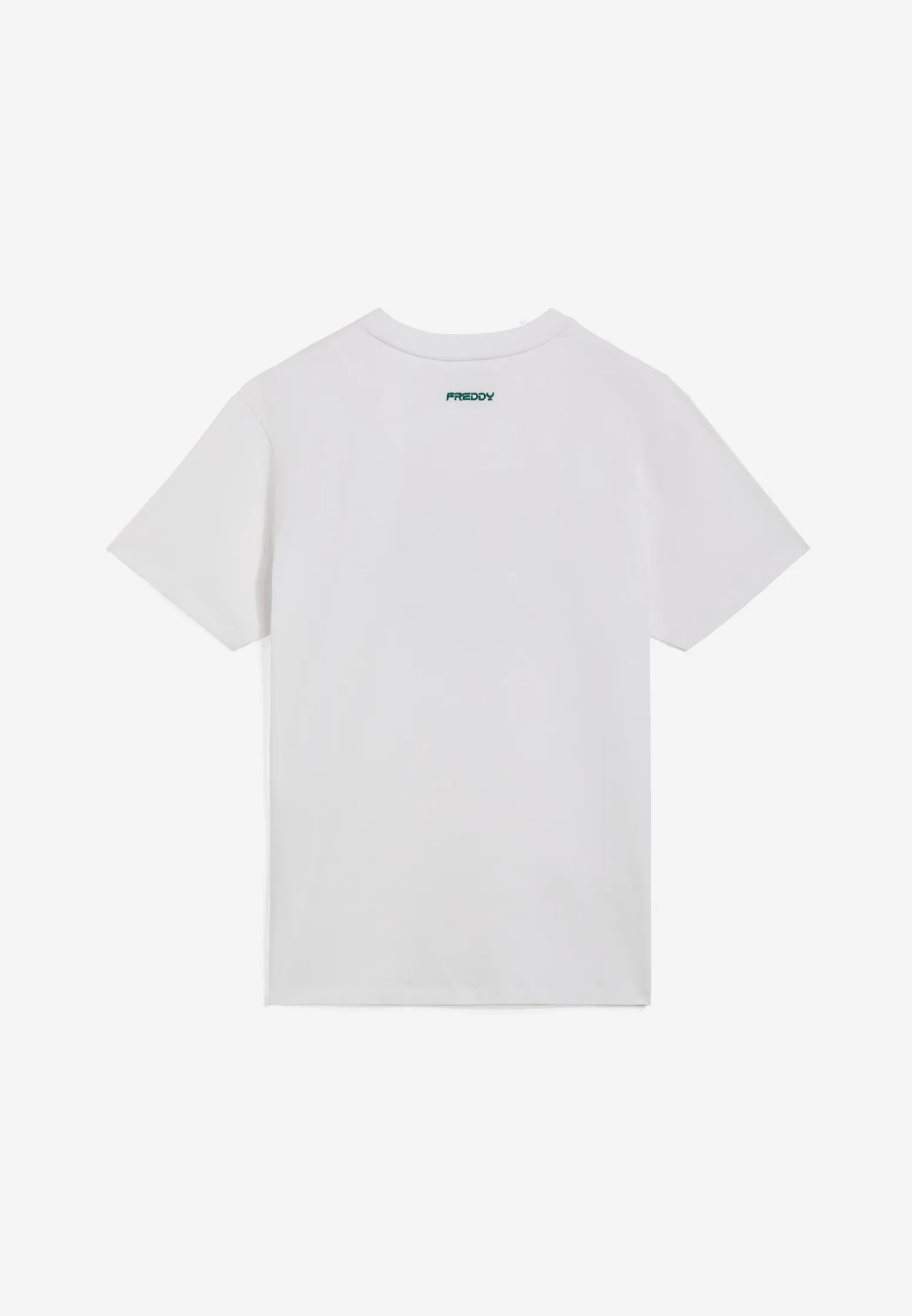 Freddy T-shirt uomo con stampa stile college in contrasto colore-Uomo T-shirts E Polo