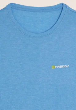 Freddy T-shirt Uomo in Cotone con Logo Colorato-Uomo T-shirts E Polo