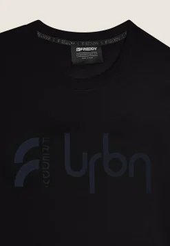 Freddy T-shirt Uomo Regular Fit con Grafica Frontale-Uomo T-shirts E Polo