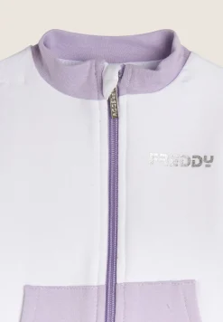 Freddy Tuta Baby in cotone elasticizzato con logo argento- Tute Sportive