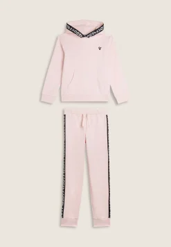 Freddy Tuta Bambina con Cappuccio e bande jacquard- Tute Sportive