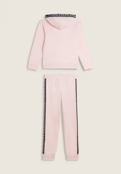 Freddy Tuta Bambina con Cappuccio e bande jacquard- Tute Sportive