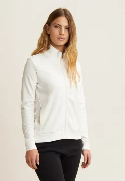 Freddy Tuta con zip e collo alto in tessuto interlock di cotone-Donna Pilates|Ginnastica
