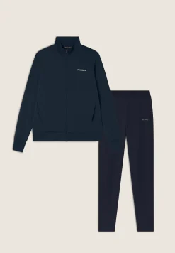Freddy Tuta con zip e collo alto in tessuto interlock di cotone-Donna Pilates|Ginnastica