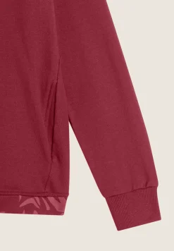 Freddy Tuta donna con zip, cappuccio e dettagli floreali-Donna Pilates|Ginnastica