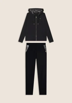 Freddy Tuta donna con zip, cappuccio e dettagli animalier-Donna Tute