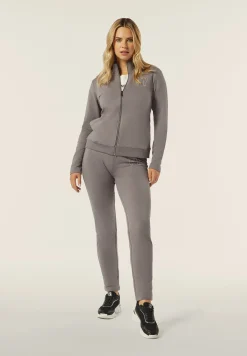 Freddy Tuta donna in felpa con zip e collo alto dettagli in perline-Donna Ginnastica|Tute
