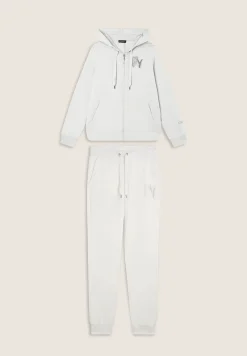 Freddy Tuta donna in French Terry Modal con zip e cappuccio-Donna Tute