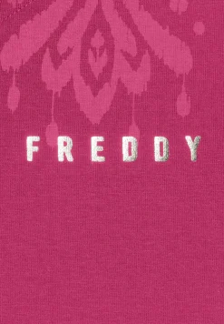 Freddy Tuta donna leggera con zip, cappuccio e dettagli oro-Donna Tute