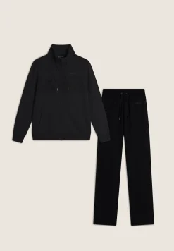 Freddy Tuta donna zip e collo alto in felpa con dettagli floreali-Donna Ginnastica|Tute