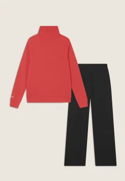 Freddy Tuta interlock comfort fit con zip e collo alto ampio-Donna Pilates|Ginnastica