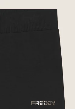 Freddy Tuta interlock comfort fit con zip e collo alto ampio-Donna Pilates|Ginnastica