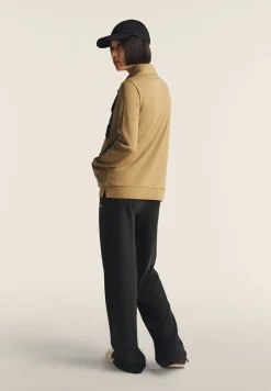 Freddy Tuta interlock comfort fit con zip e collo alto ampio-Donna Pilates|Ginnastica